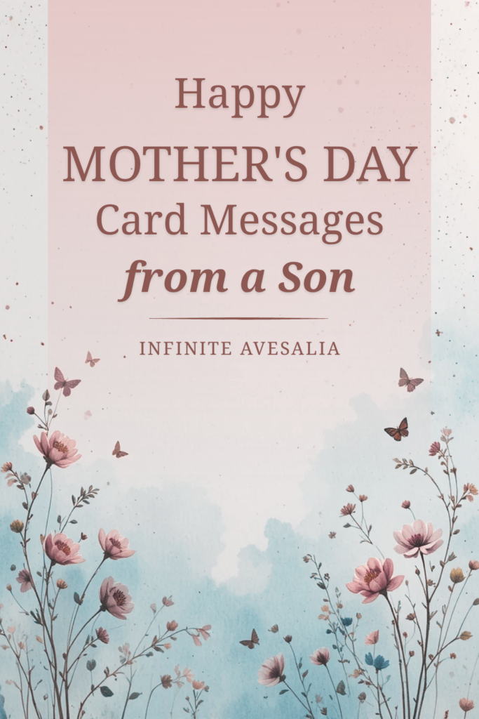 80 Heartfelt and Funny Mother’s Day Card Messages from a Son – Paulton